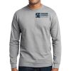 Tall Long Sleeve 50/50 Cotton/Poly T Shirt Thumbnail
